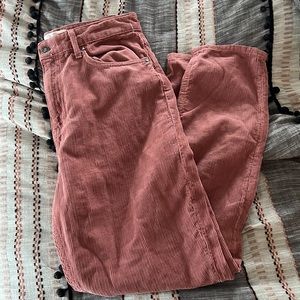 NWOT We The Free Mauve Pink Corduroy Pants (Free People)